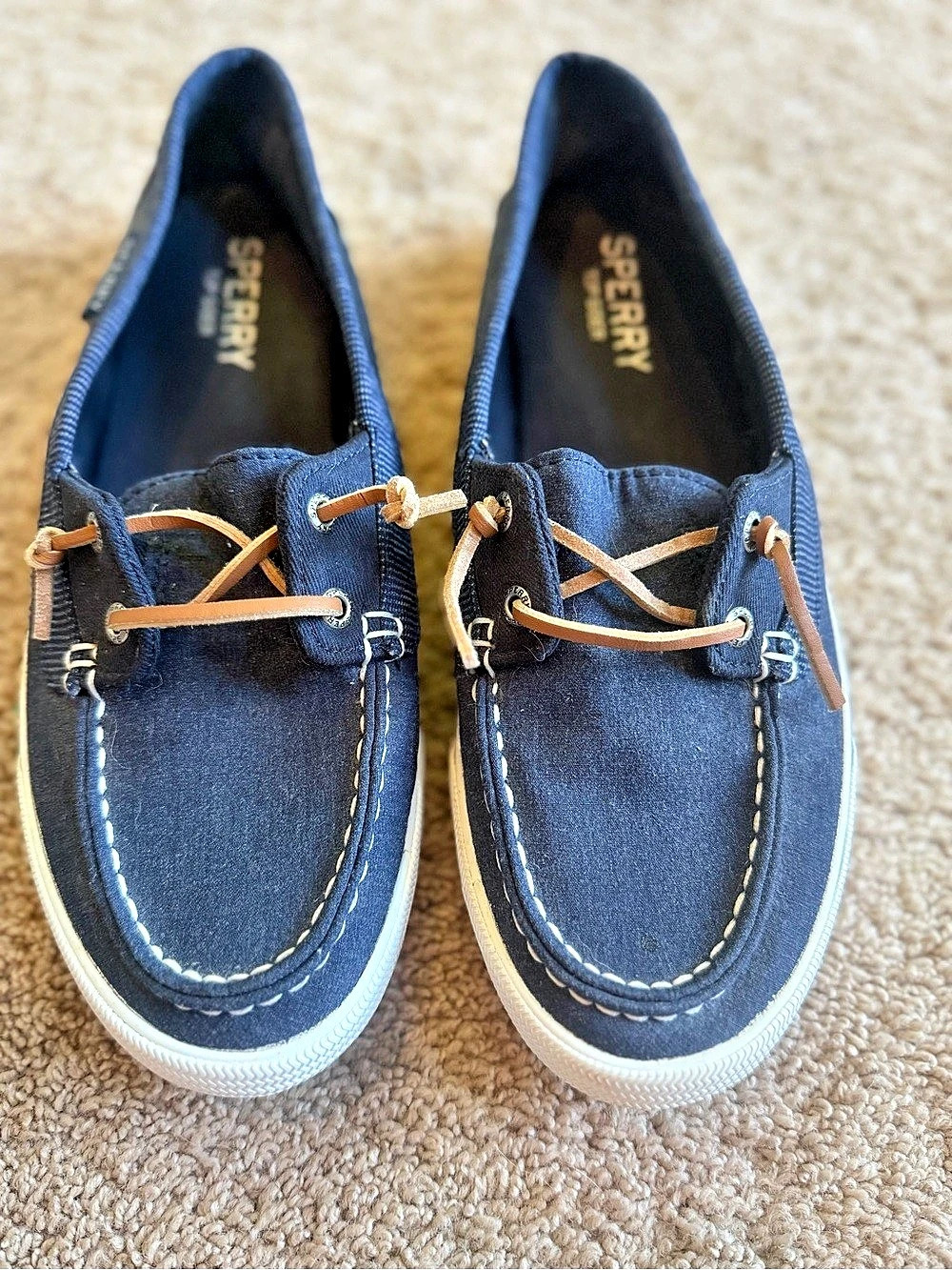 Sperry Lounge Away Classic Topsider Boat Shoes- women’s size 9 - Picture 7 of 8